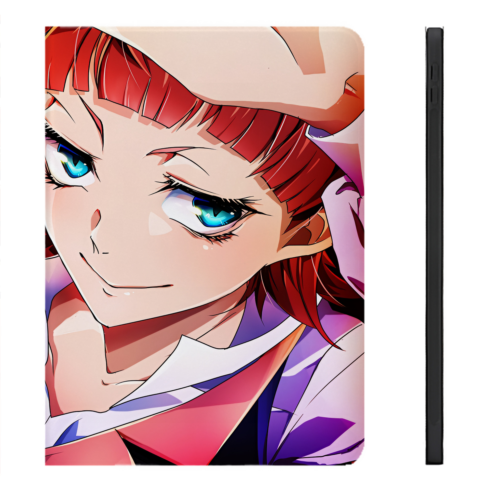 （画像用） 文豪ストレイドッグス Bungo Stray Dogs IPadケース ペンホルダー付き ブックスタイルデザイン